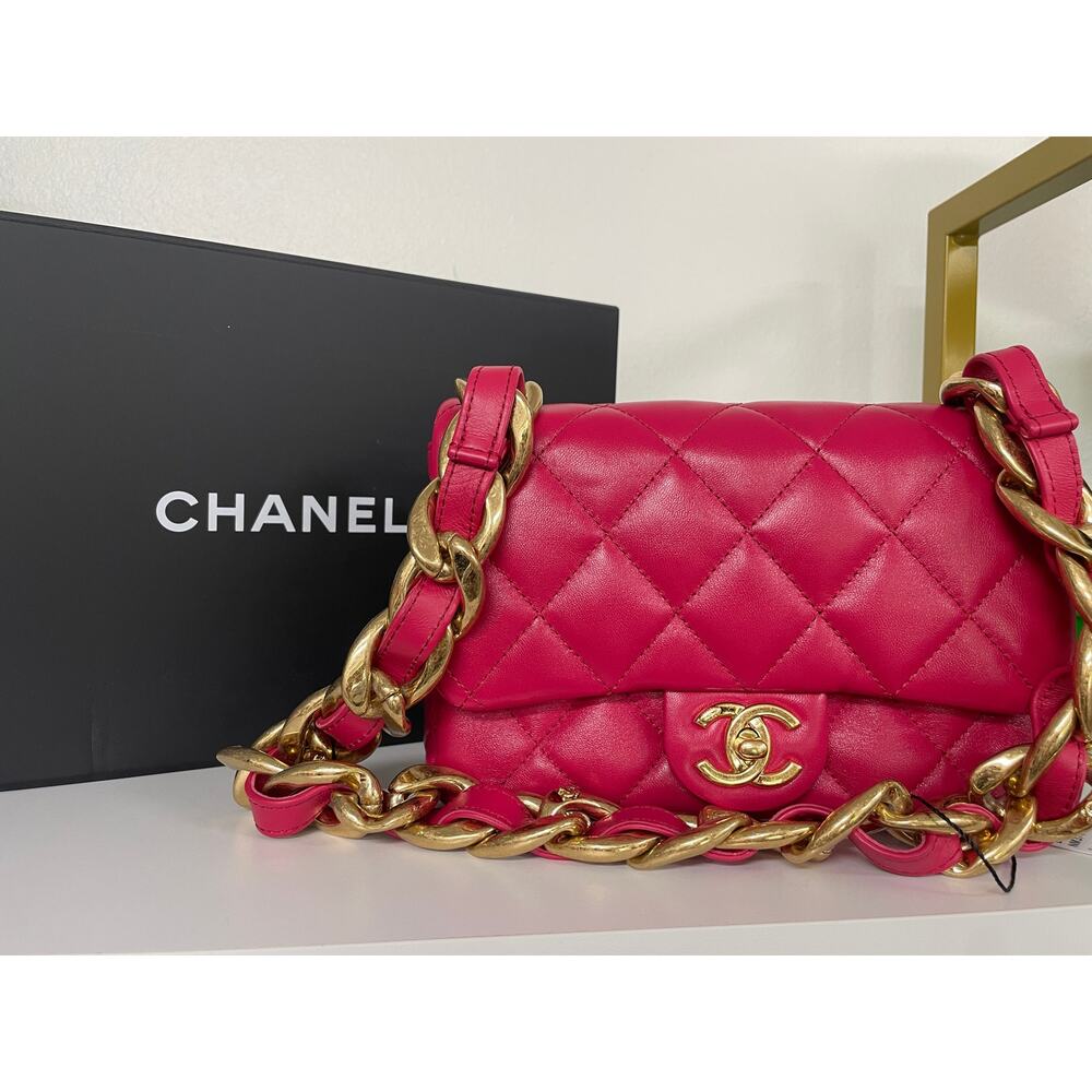 CHANEL Small Funky Town Lambskin Flap Bag - Picture 1 of 11